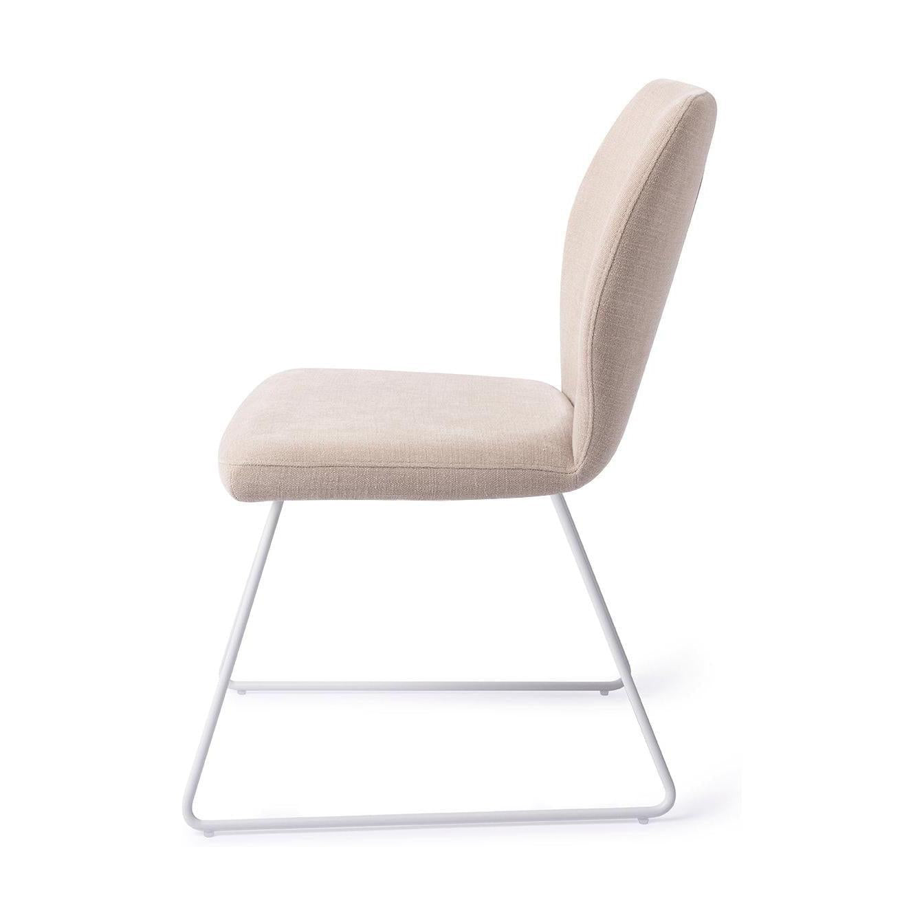 Jesper Home Ikata eetkamerstoel Sand Strand slide white