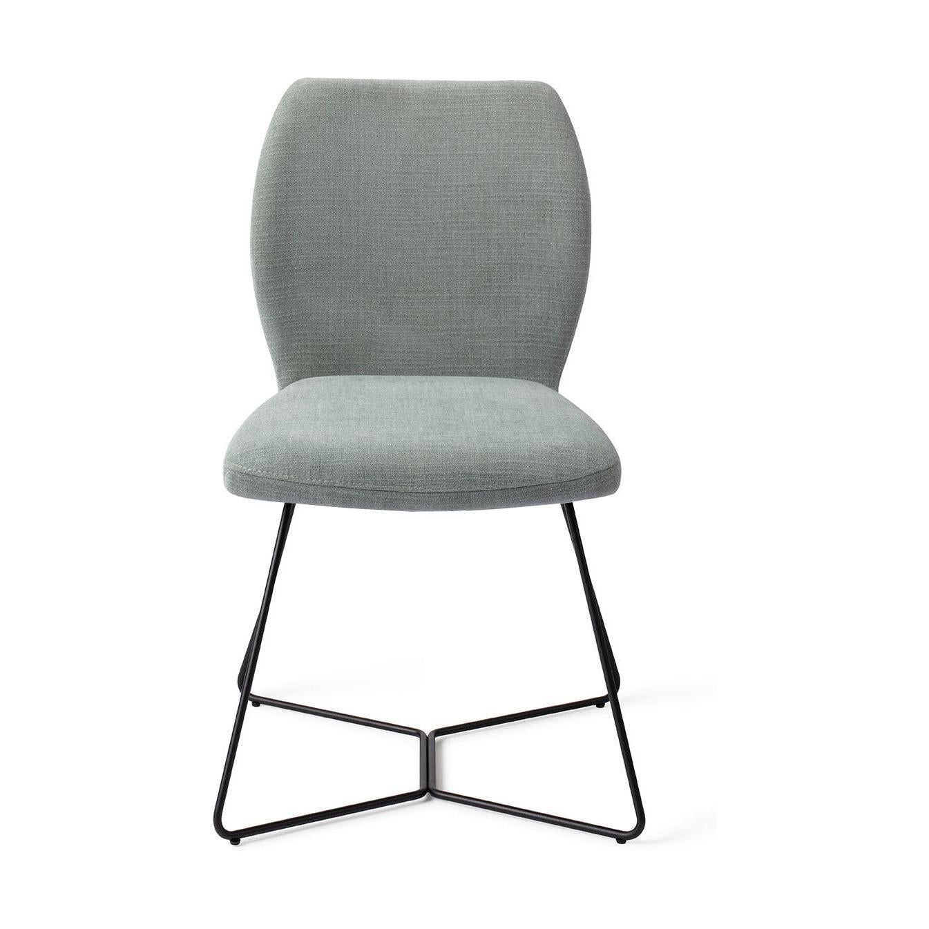 Jesper Home Ikata eetkamerstoel Breezy Blue beehive black