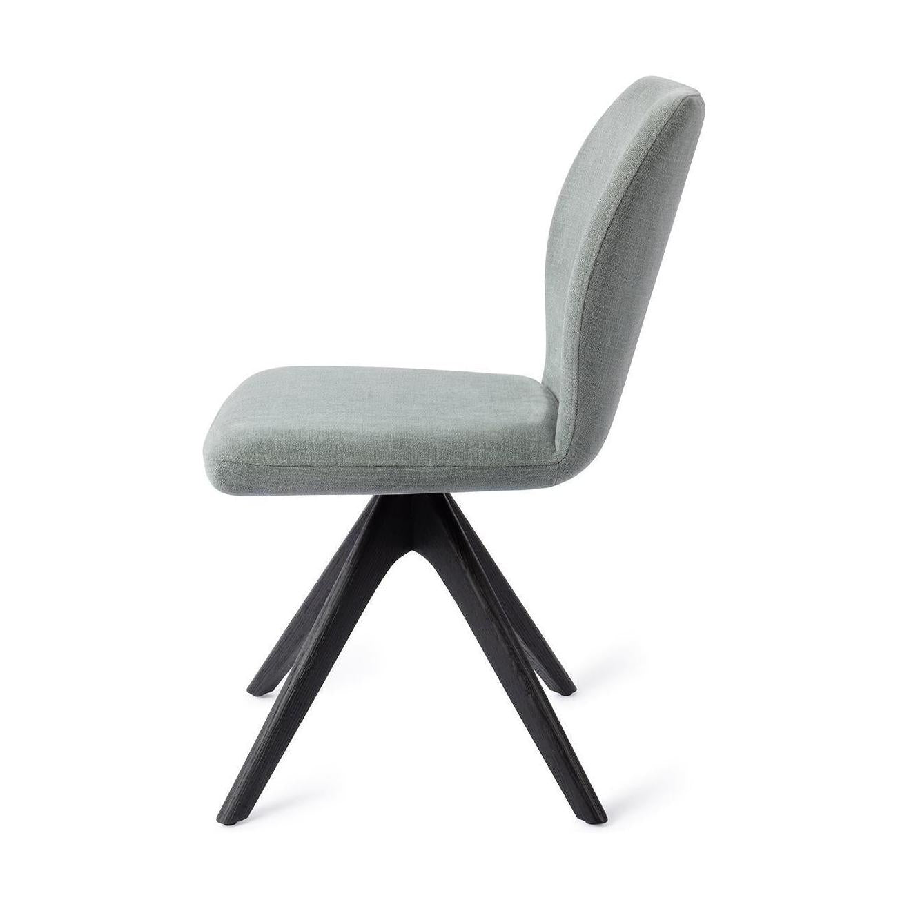 Jesper Home Ikata eetkamerstoel Breezy Blue revolve oak black