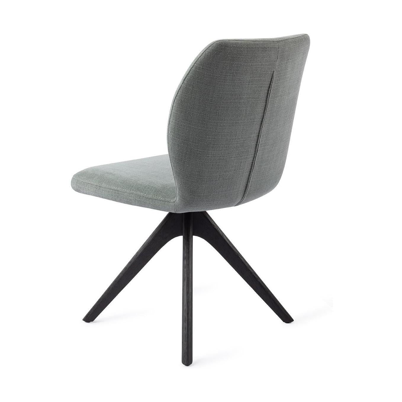 Jesper Home Ikata eetkamerstoel Breezy Blue revolve oak black