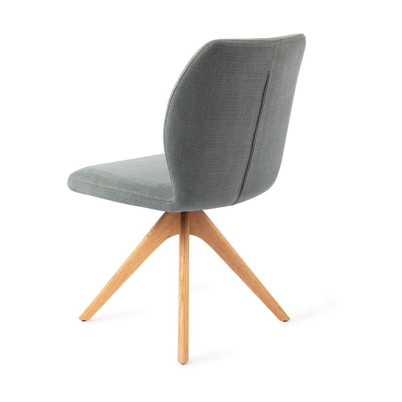 Jesper Home Ikata eetkamerstoel Breezy Blue revolve oak natural