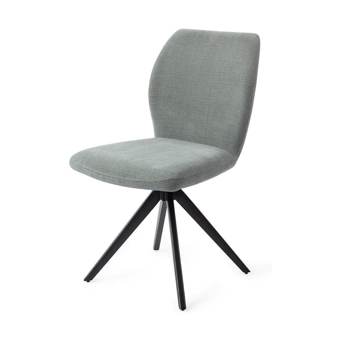 Jesper Home Ikata eetkamerstoel Breezy Blue turn black