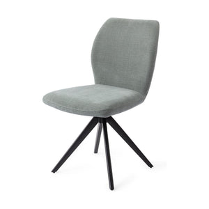 Jesper Home Ikata eetkamerstoel Breezy Blue turn black