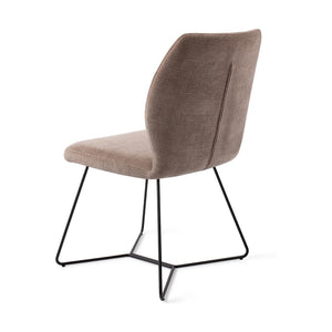 Jesper Home Ikata eetkamerstoel Mocha Mist beehive black