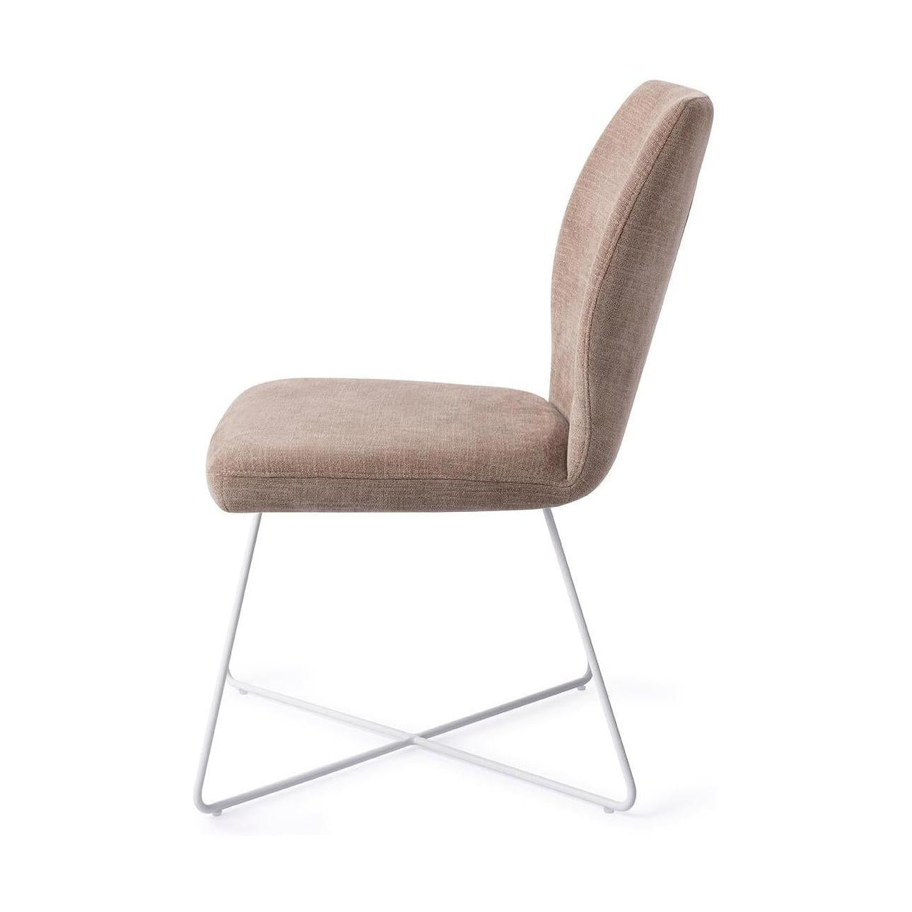 Jesper Home Ikata eetkamerstoel Mocha Mist cross white