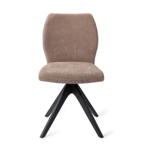Jesper Home Ikata eetkamerstoel Mocha Mist revolve oak black