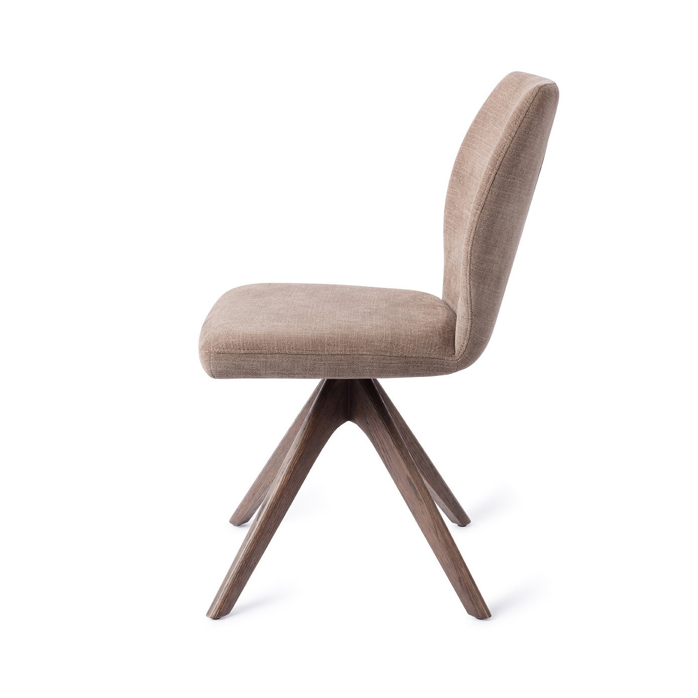 Jesper Home Ikata eetkamerstoel Mocha Mist revolve oak walnut