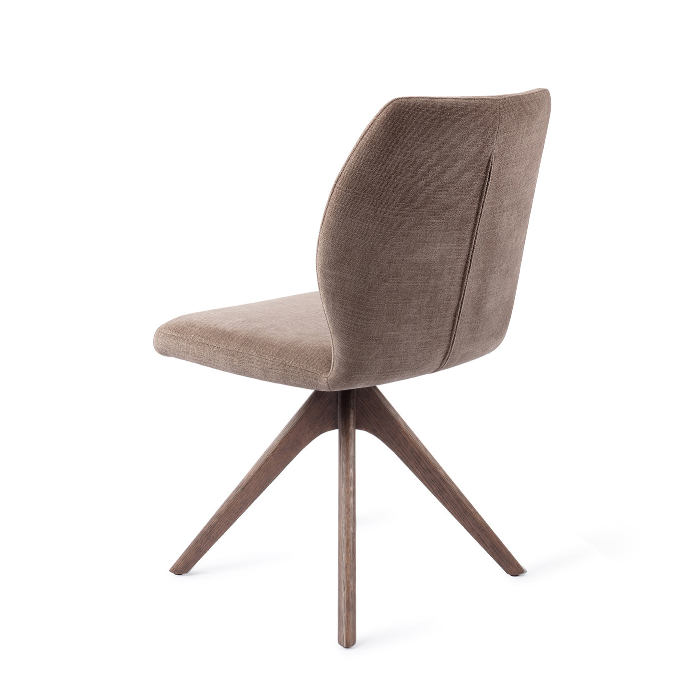 Jesper Home Ikata eetkamerstoel Mocha Mist revolve oak walnut