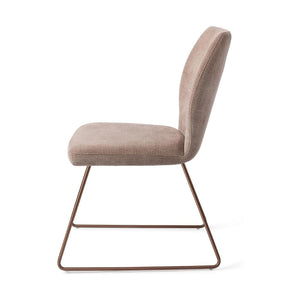 Jesper Home Ikata eetkamerstoel Mocha Mist slide rose