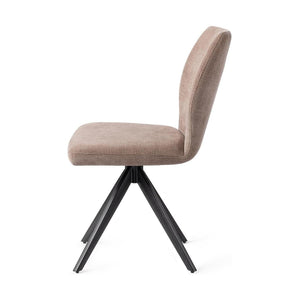Jesper Home Ikata eetkamerstoel Mocha Mist turn black