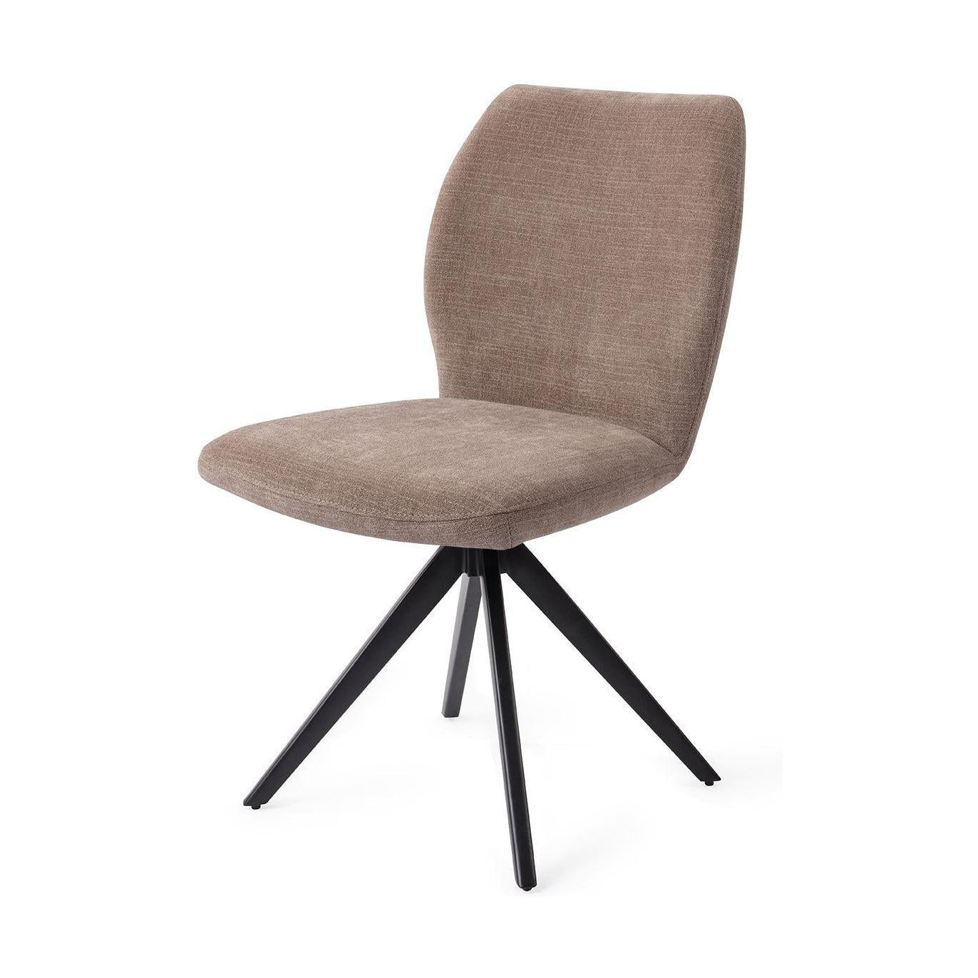 Jesper Home Ikata eetkamerstoel Mocha Mist turn black