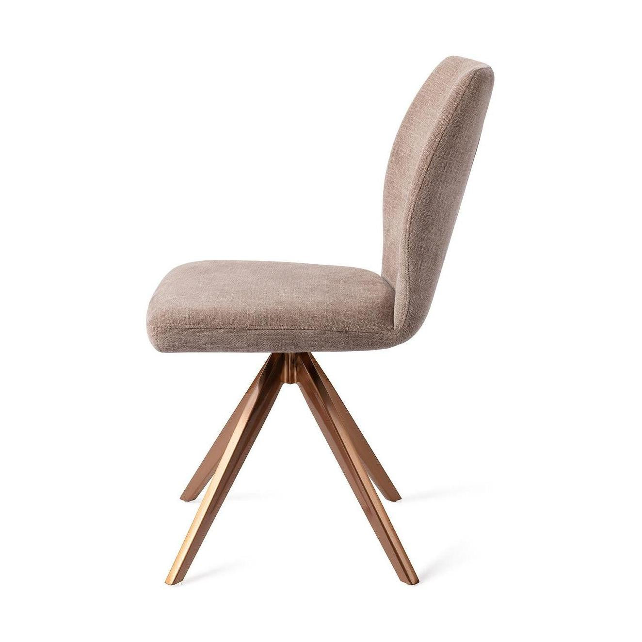 Jesper Home Ikata eetkamerstoel Mocha Mist turn rose