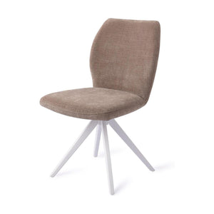 Jesper Home Ikata eetkamerstoel Mocha Mist turn white