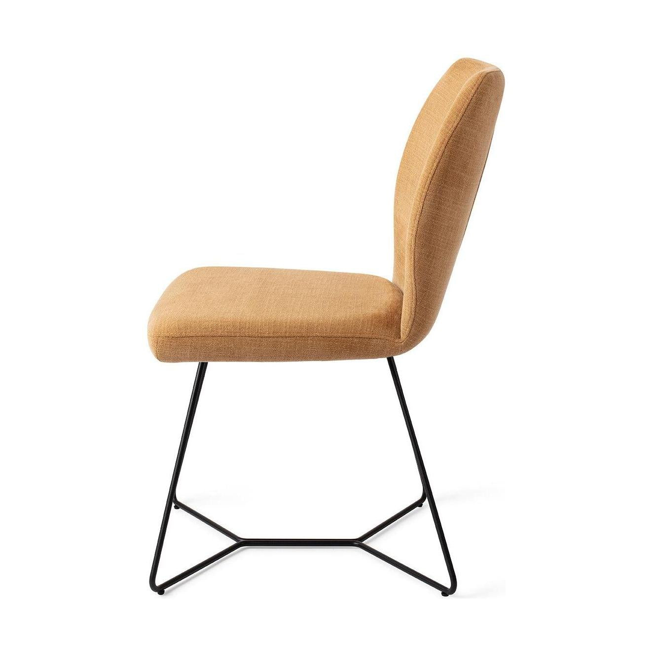 Jesper Home Ikata eetkamerstoel Honey Harvest beehive black