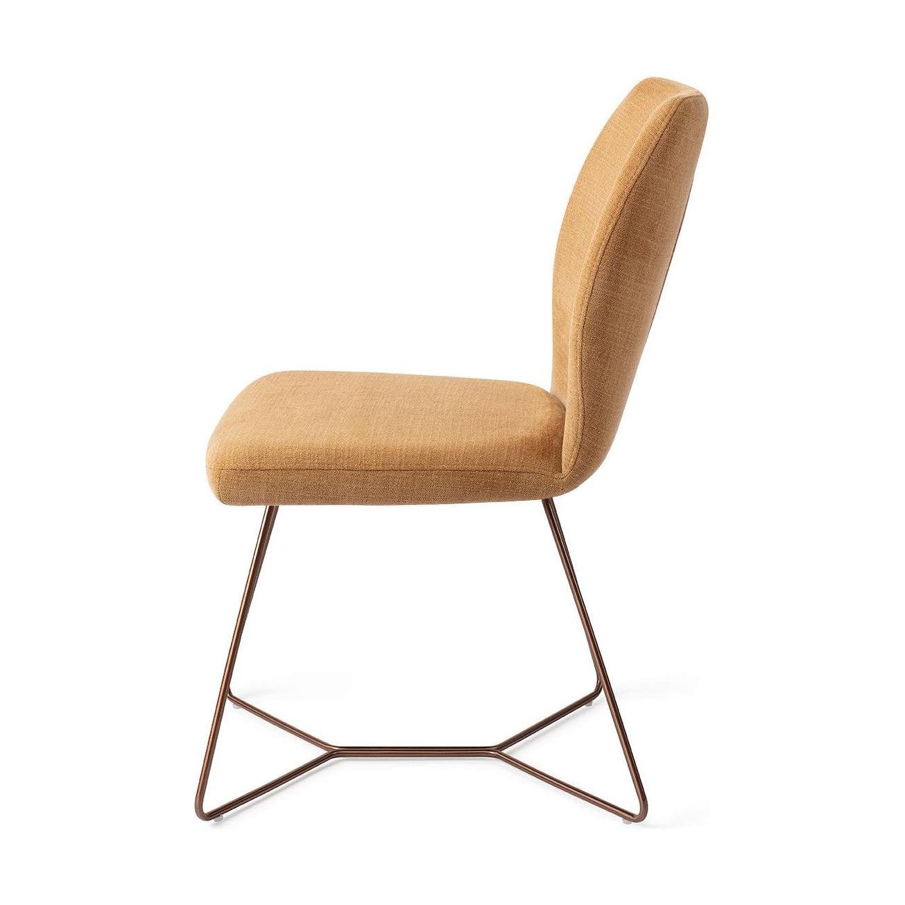 Jesper Home Ikata eetkamerstoel Honey Harvest beehive rose