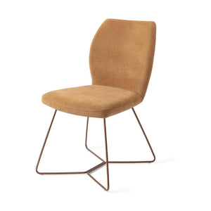 Jesper Home Ikata eetkamerstoel Honey Harvest beehive rose