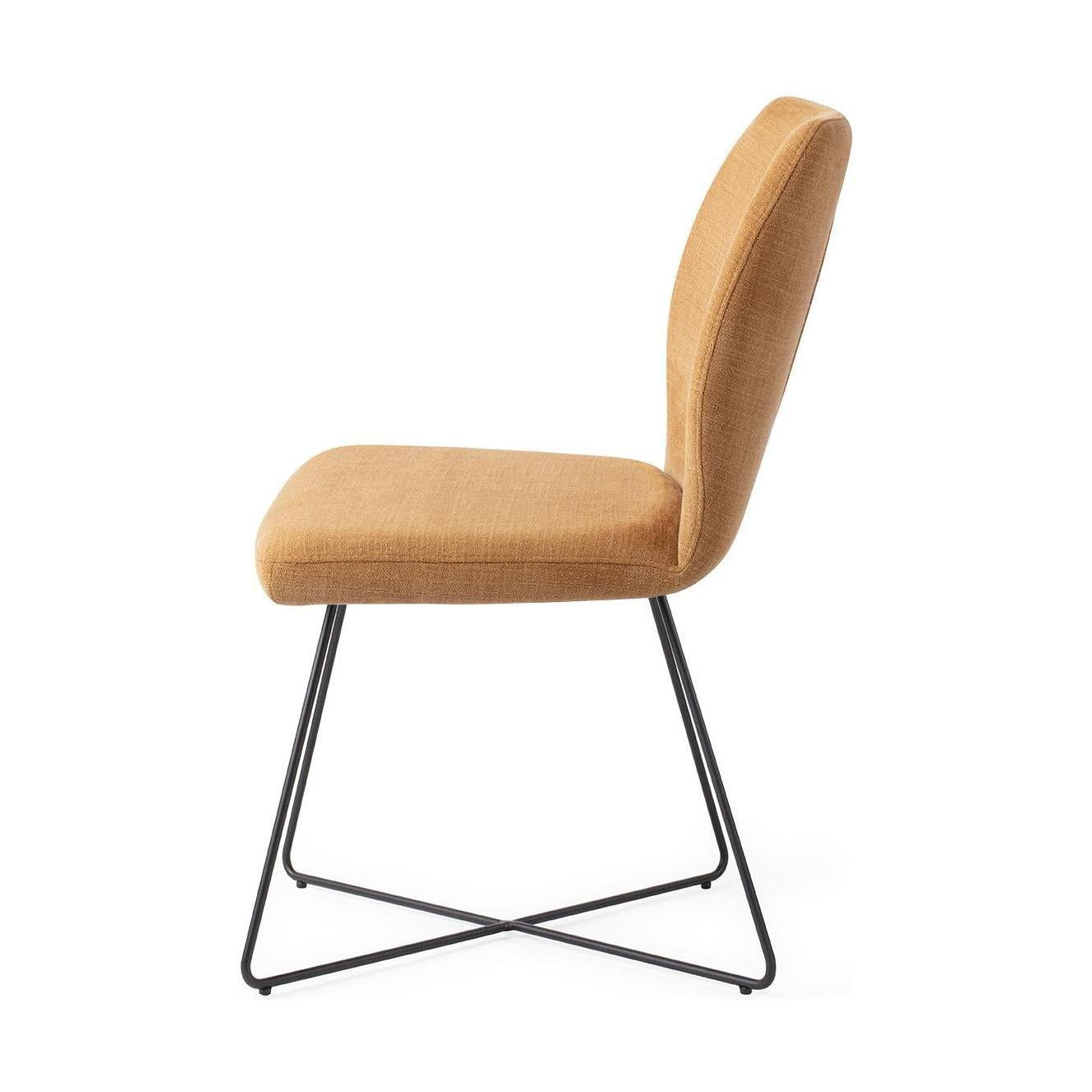 Jesper Home Ikata eetkamerstoel Honey Harvest cross black