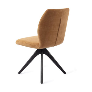 Jesper Home Ikata eetkamerstoel Honey Harvest revolve oak black