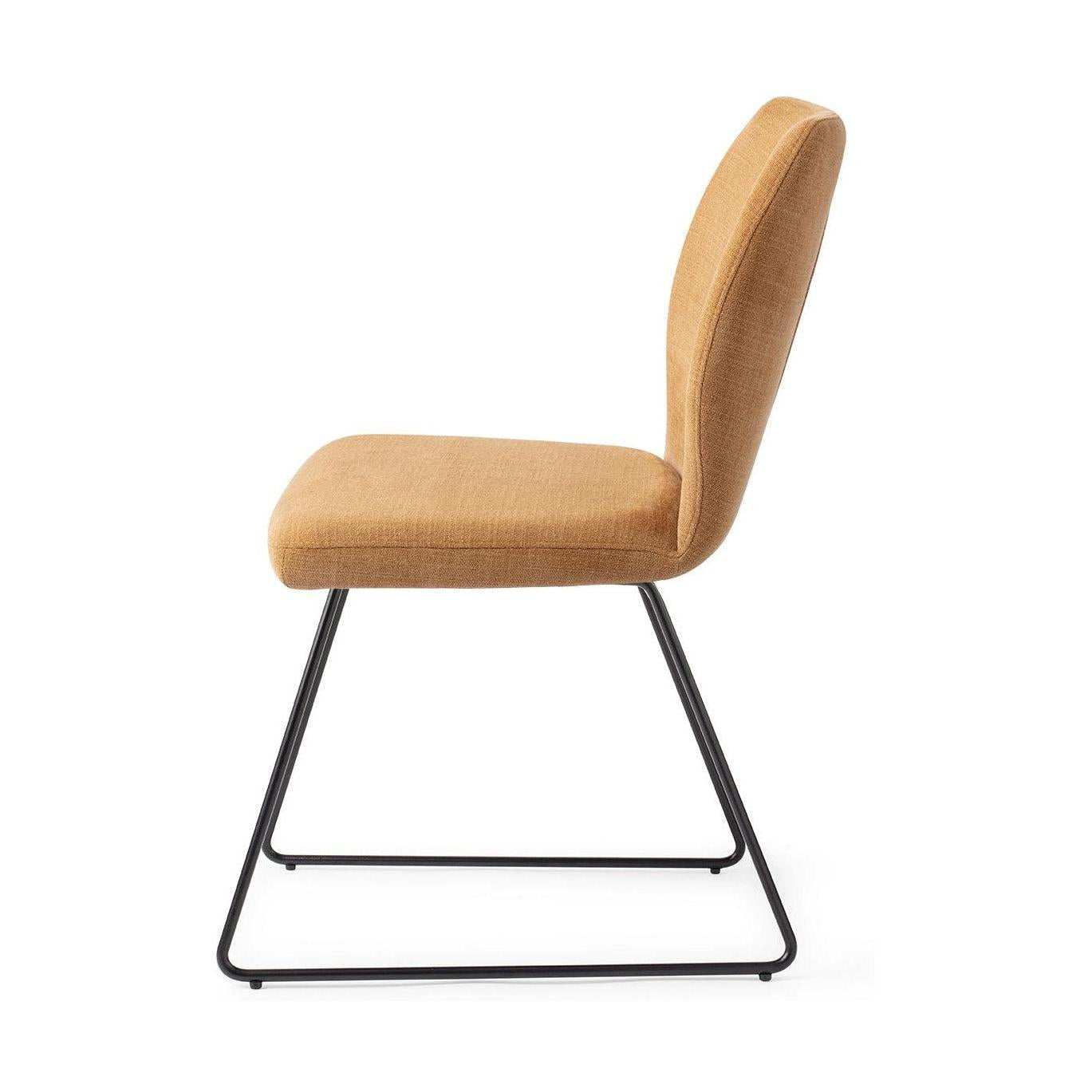 Jesper Home Ikata eetkamerstoel Honey Harvest slide black