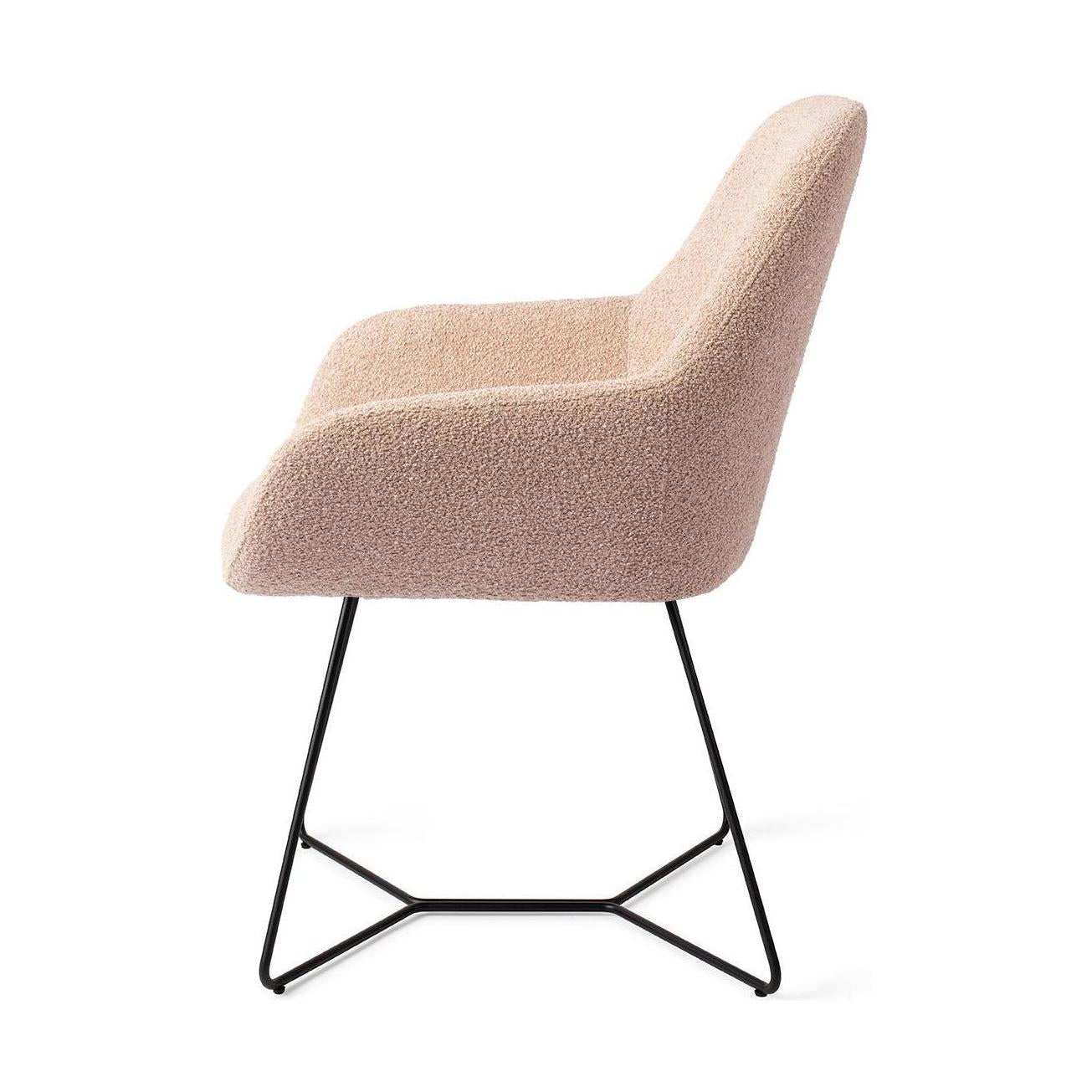 Jesper Home Kushi eetkamerstoel Flax Relax beehive black