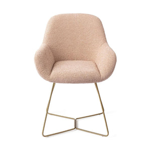 Jesper Home Kushi eetkamerstoel Flax Relax beehive gold