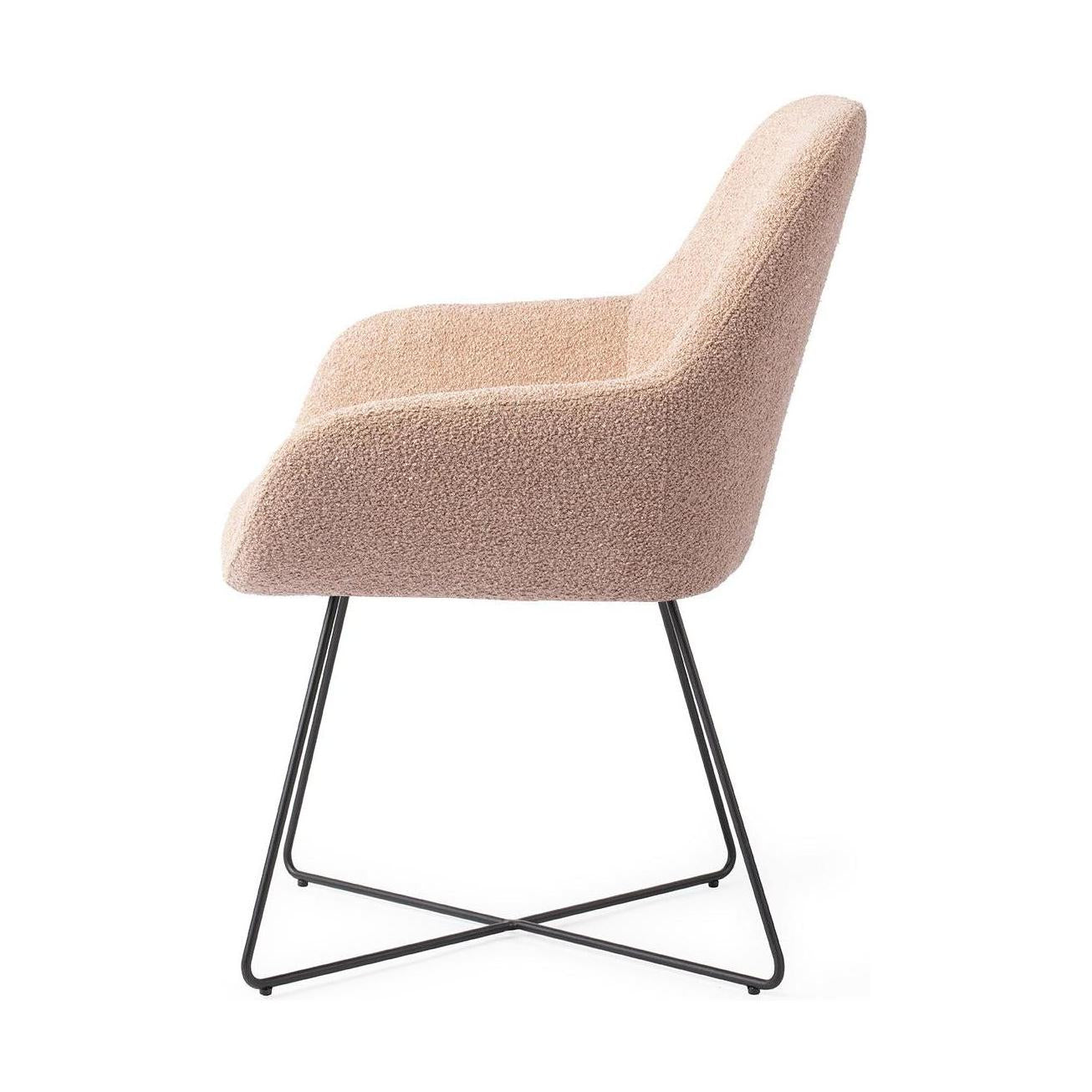 Jesper Home Kushi eetkamerstoel Flax Relax cross black
