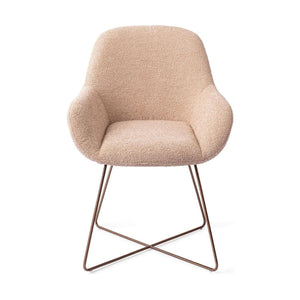 Jesper Home Kushi eetkamerstoel Flax Relax cross rose