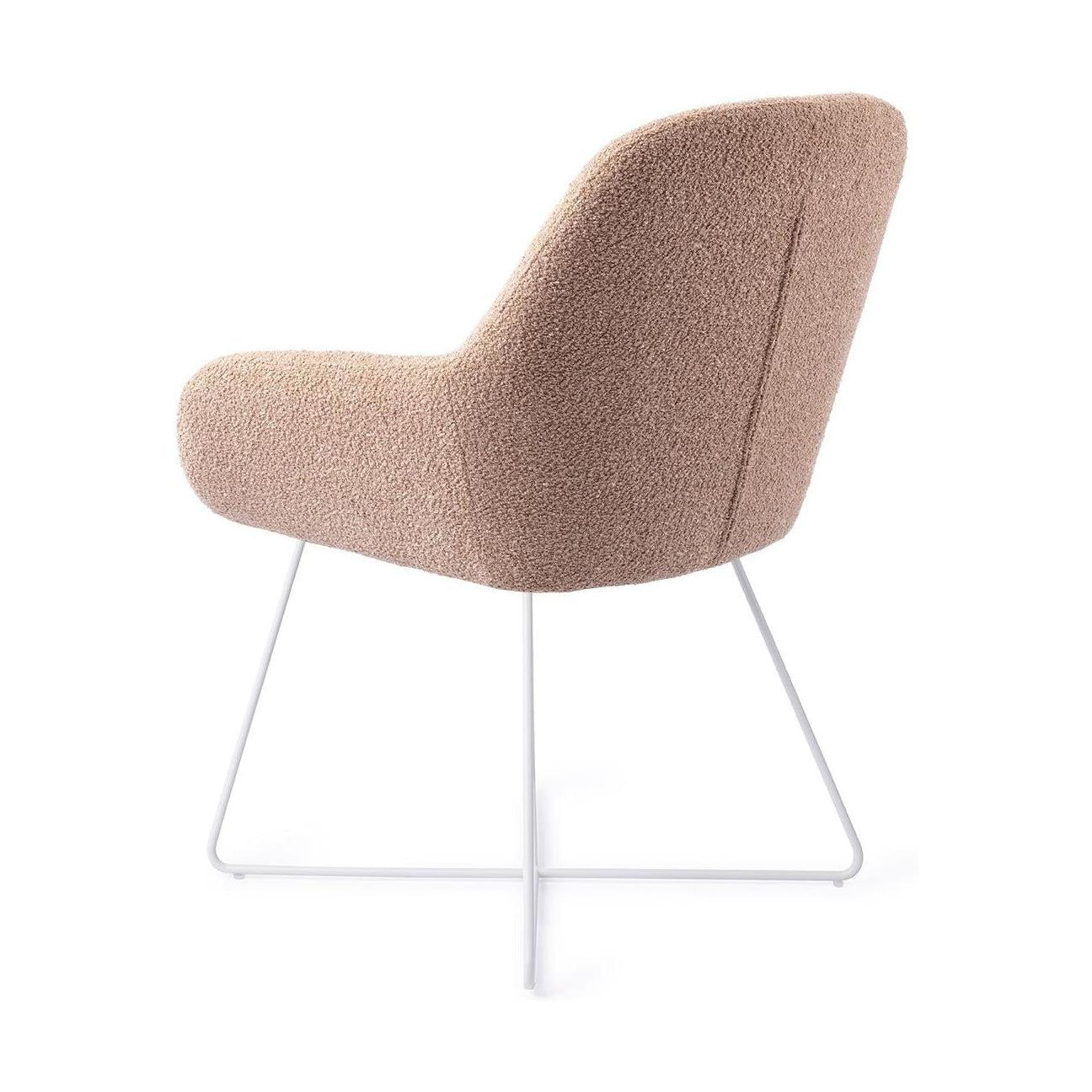 Jesper Home Kushi eetkamerstoel Flax Relax cross white