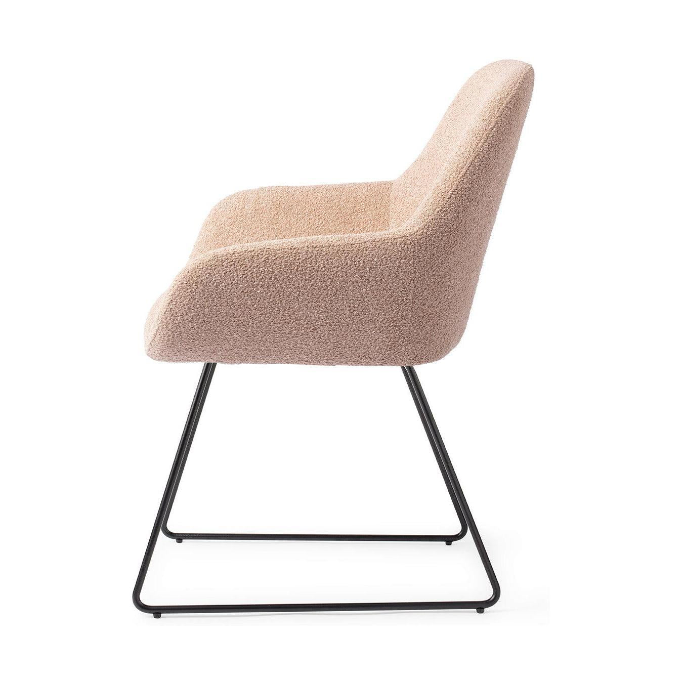 Jesper Home Kushi eetkamerstoel Flax Relax slide black