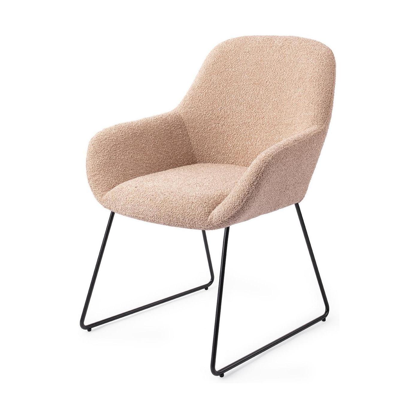 Jesper Home Kushi eetkamerstoel Flax Relax slide black