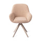 Jesper Home Kushi eetkamerstoel Flax Relax turn beige