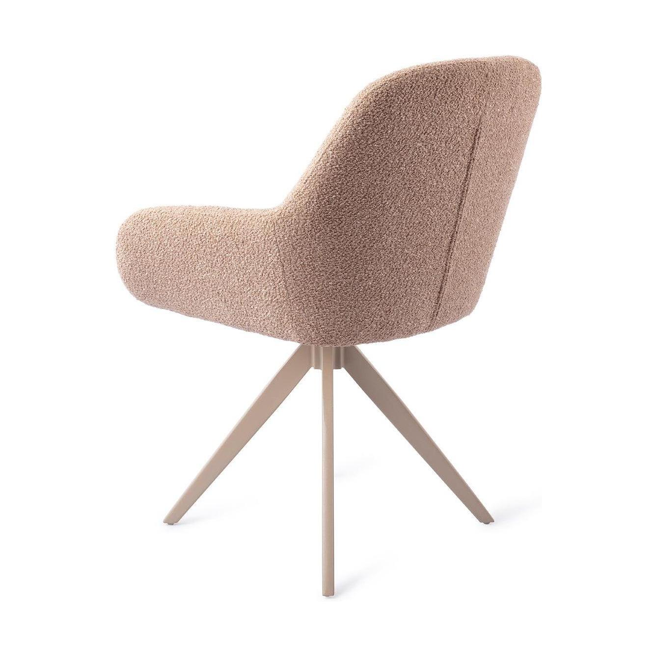 Jesper Home Kushi eetkamerstoel Flax Relax turn beige