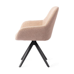 Jesper Home Kushi eetkamerstoel Flax Relax turn black