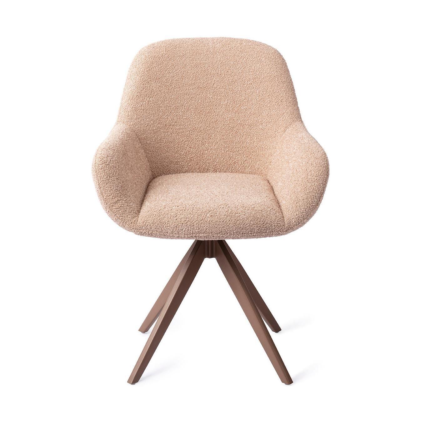 Jesper Home Kushi eetkamerstoel Flax Relax turn brown