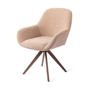 Jesper Home Kushi eetkamerstoel Flax Relax turn brown