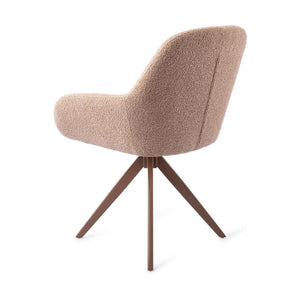 Jesper Home Kushi eetkamerstoel Flax Relax turn brown