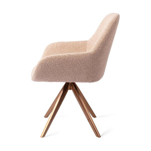 Jesper Home Kushi eetkamerstoel Flax Relax turn rose