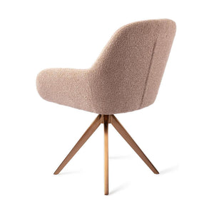 Jesper Home Kushi eetkamerstoel Flax Relax turn rose
