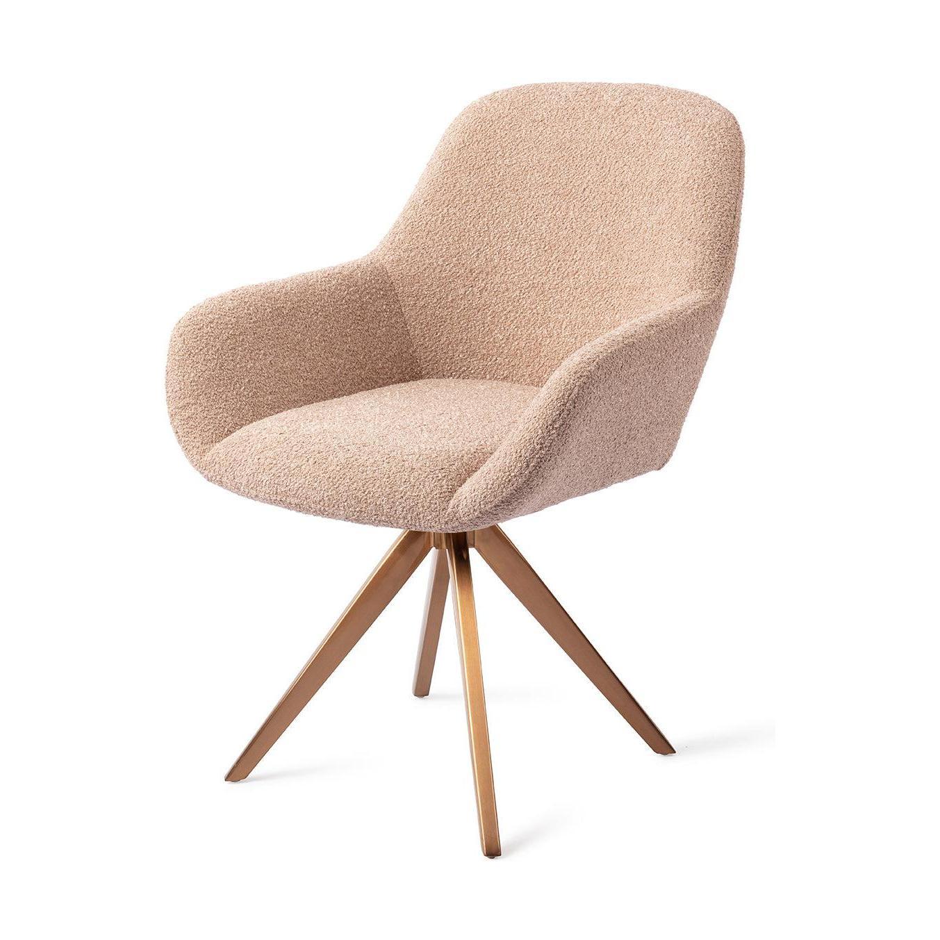 Jesper Home Kushi eetkamerstoel Flax Relax turn rose