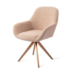 Jesper Home Kushi eetkamerstoel Flax Relax turn rose