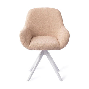 Jesper Home Kushi eetkamerstoel Flax Relax turn white