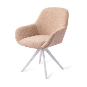 Jesper Home Kushi eetkamerstoel Flax Relax turn white