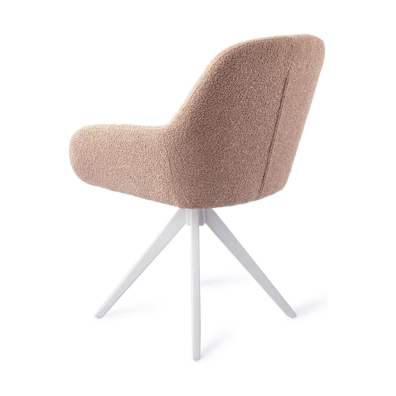 Jesper Home Kushi eetkamerstoel Flax Relax turn white