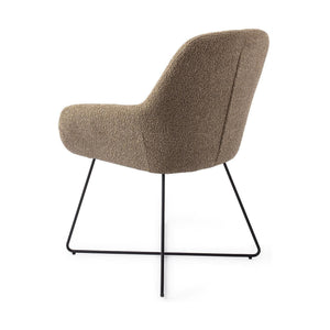 Jesper Home Kushi eetkamerstoel Moss Meadow cross black