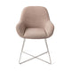 Jesper Home Kushi eetkamerstoel Stone Haze cross steel