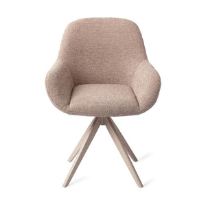 Jesper Home Kushi eetkamerstoel Stone Haze turn beige