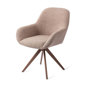 Jesper Home Kushi eetkamerstoel Stone Haze turn brown