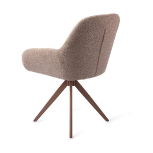 Jesper Home Kushi eetkamerstoel Stone Haze turn brown