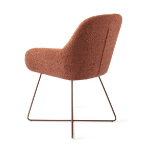 Jesper Home Kushi eetkamerstoel Amber Autumn cross rose