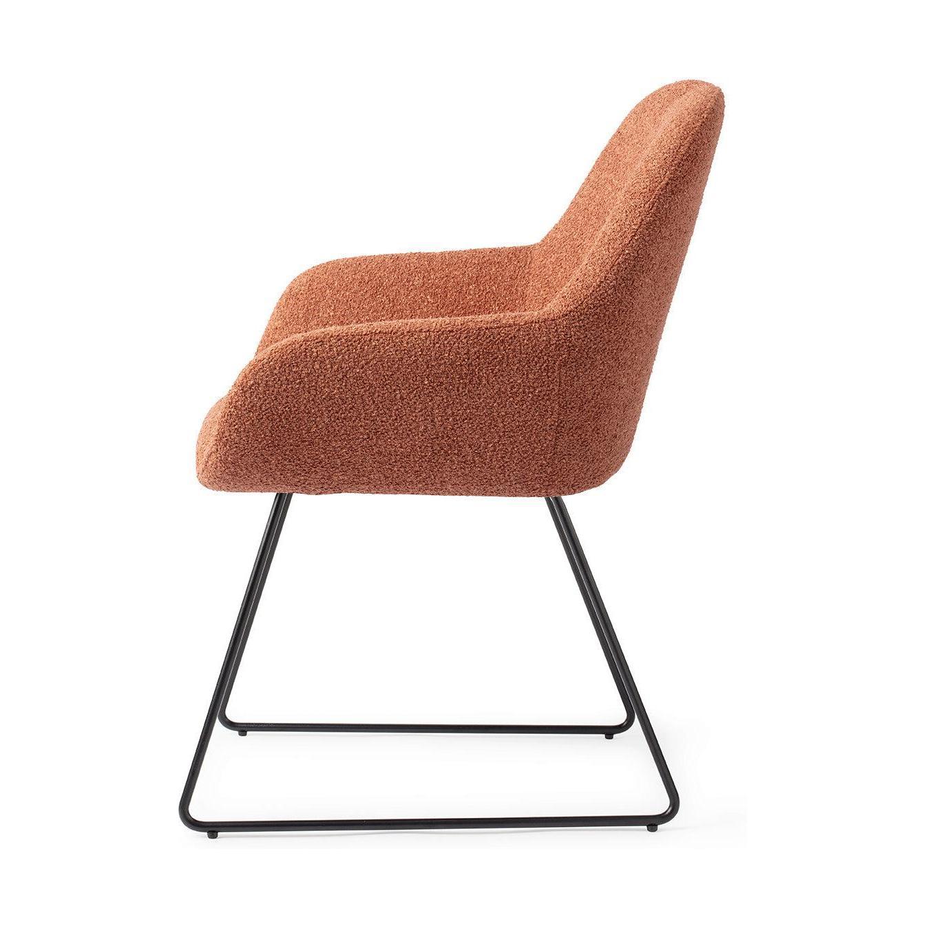 Jesper Home Kushi eetkamerstoel Amber Autumn slide black